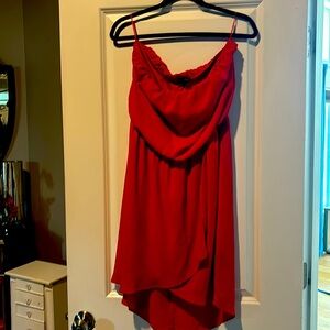 Express strapless dress